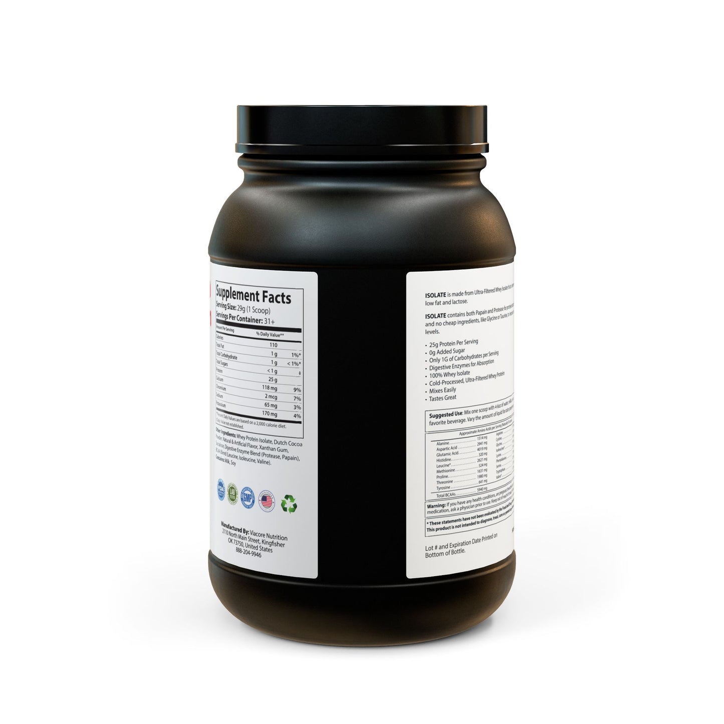 Gorilla Isolate Protein Supplement (907g, 2lb)