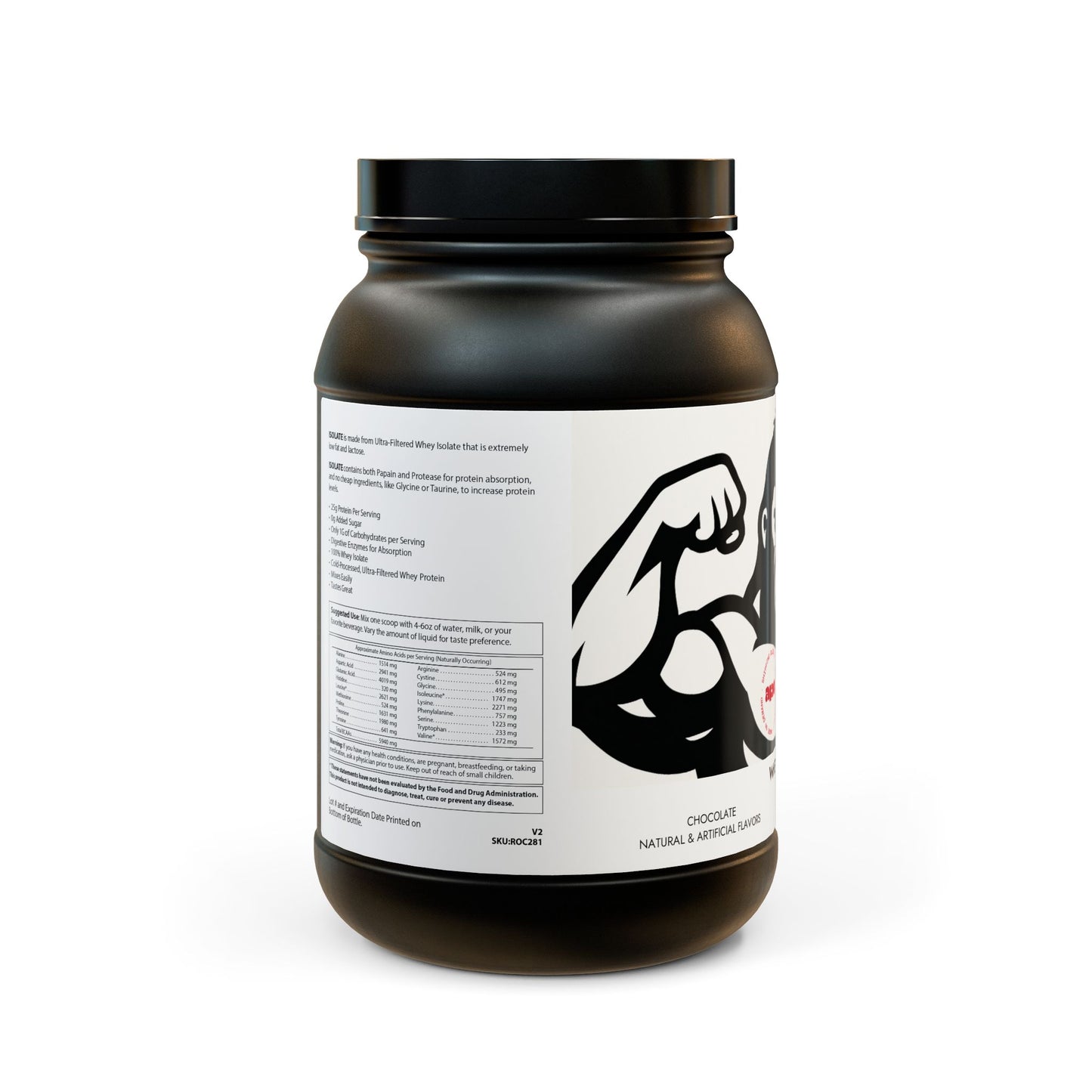Gorilla Isolate Protein Supplement (907g, 2lb)